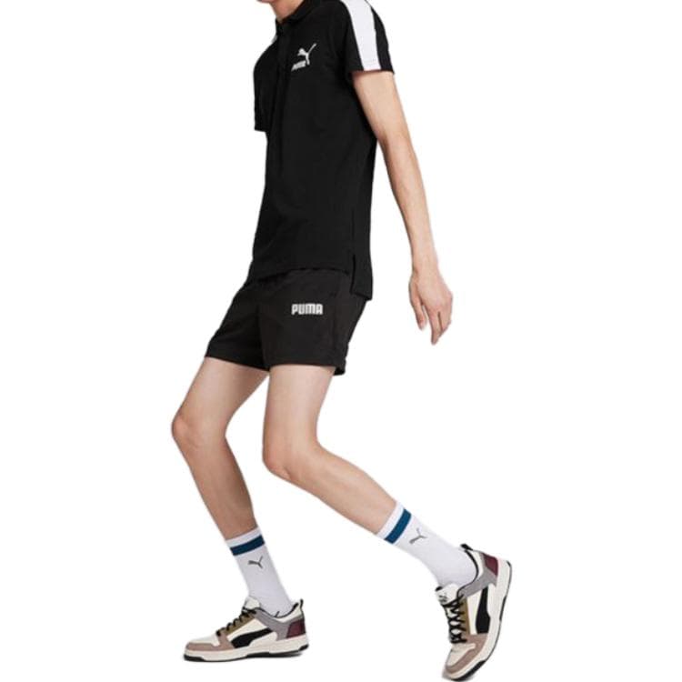 Мужские защитные спортивные шорты PUMA (2 шт.), черные