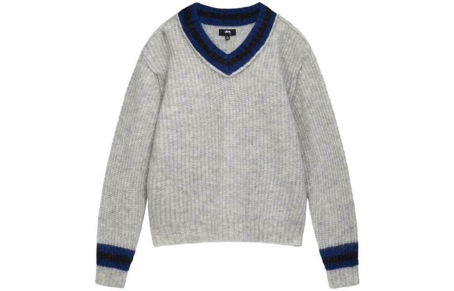 Stussy Mohair Tennis Sweater