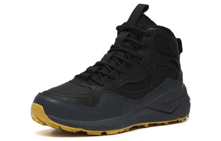 Anta Life Collection Foundation Stone, устойчивая к истиранию термостойкая повседневная обувь с высоким берцем, мужская черная