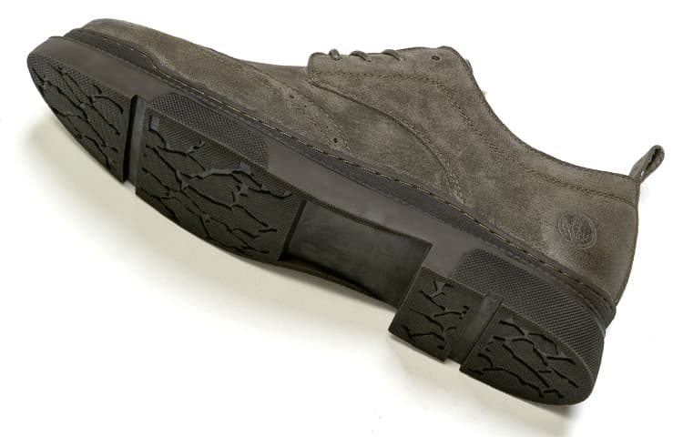 LEAVELAND Повседневная кожаная обувь Мужские низкие кеды цвета хаки/серый