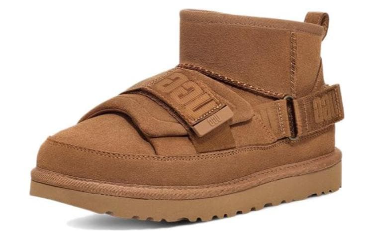 Гибридные ботинки UGG Classic Ultra Mini, женские каштановые