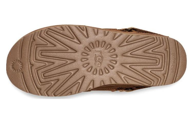 Гибридные ботинки UGG Classic Ultra Mini, женские каштановые