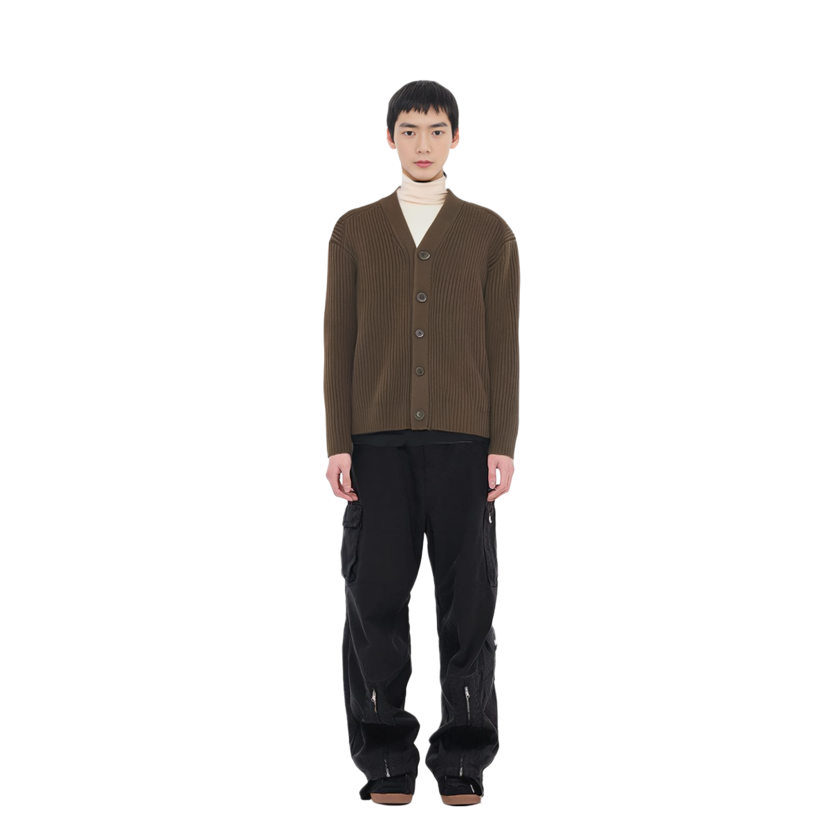 UNIQLO FW22 Трикотаж мужской коричневый