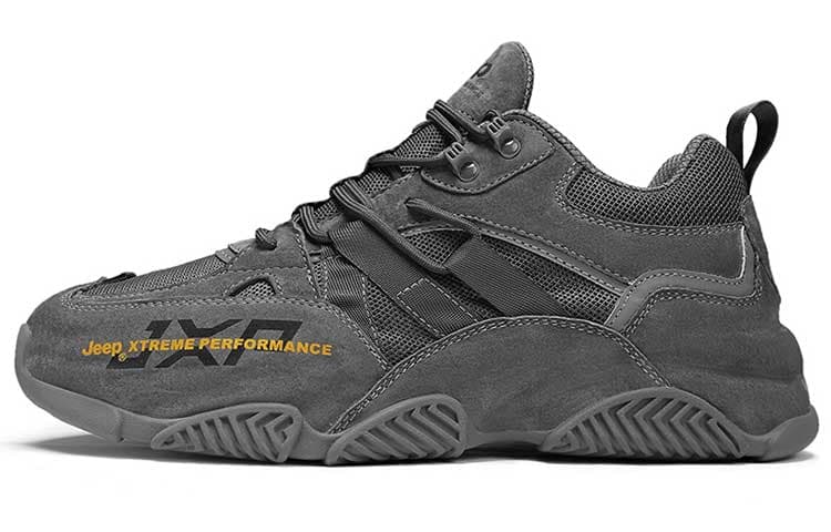 Jeep Cushioning Abrasion Resistant Coverage Lightweight Low top Casual Shoes Men's