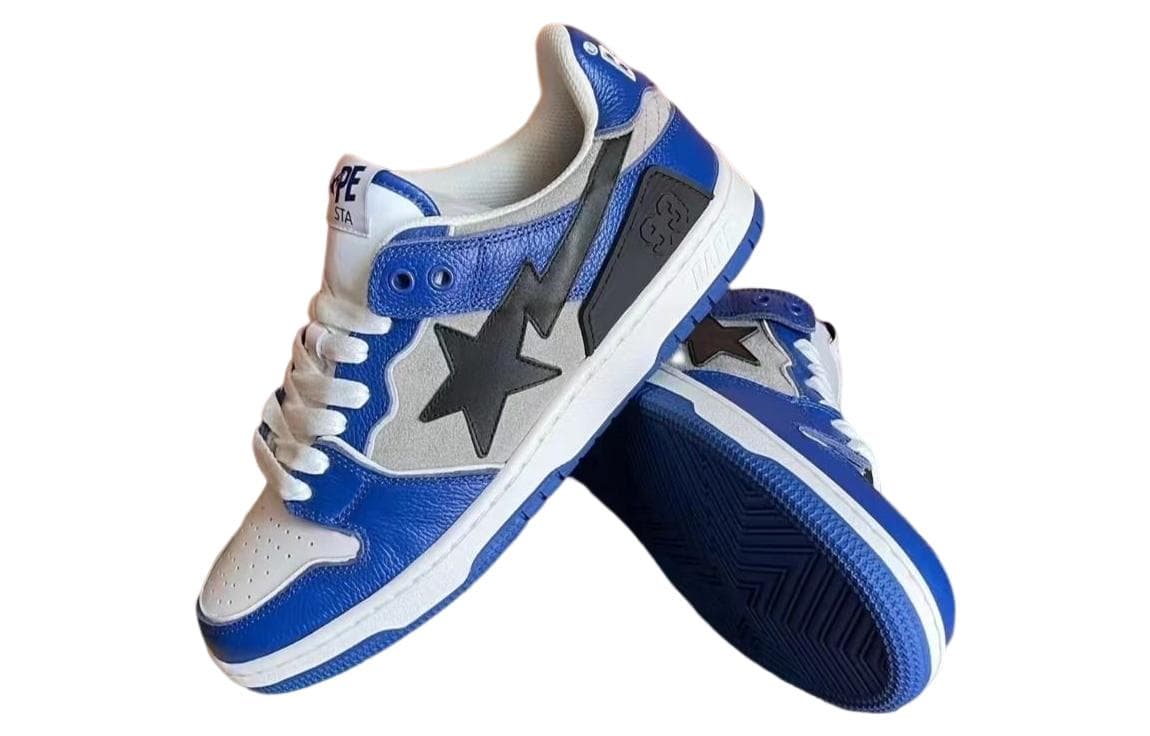 Кроссовки A BATHING APE® SK8 STA #1 M2 «Темно-синий»