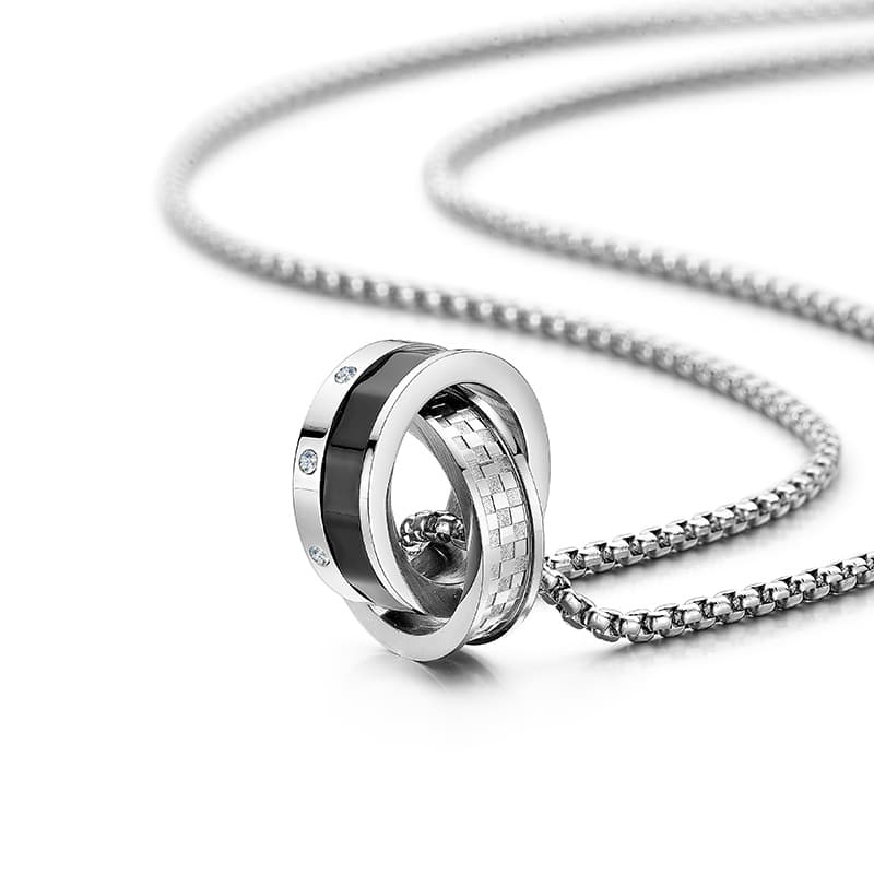 MYSH Мужские ожерелья из титановой стали