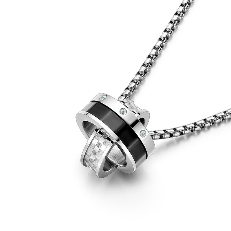 MYSH Мужские ожерелья из титановой стали