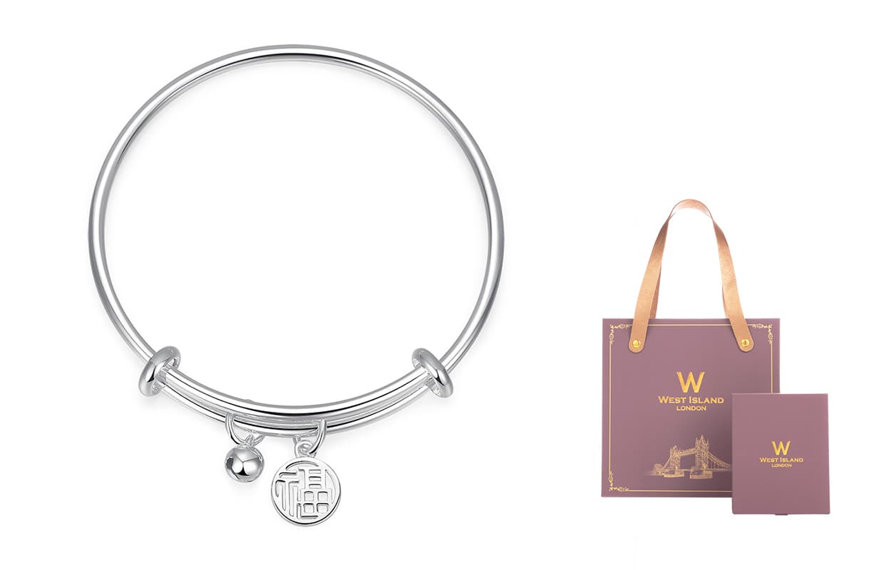 WEST ISLAND S999 Fine Silver/высококачественные экологически чистые медные браслеты женские серебряные