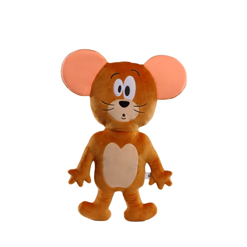 Куклы-трансформеры HUGKIS x HUANA Том и Джерри, плюшевая кукла, высота 35 см