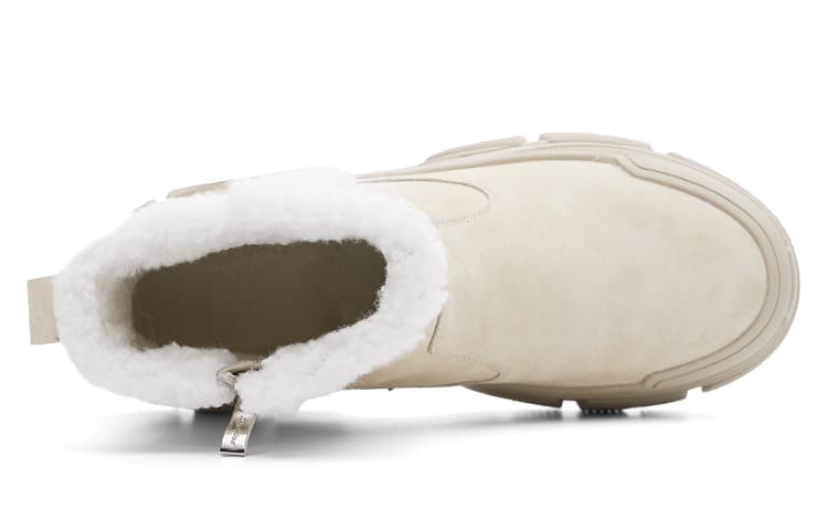 Женские ботинки Martin Dickies 11,5 см, бежевые