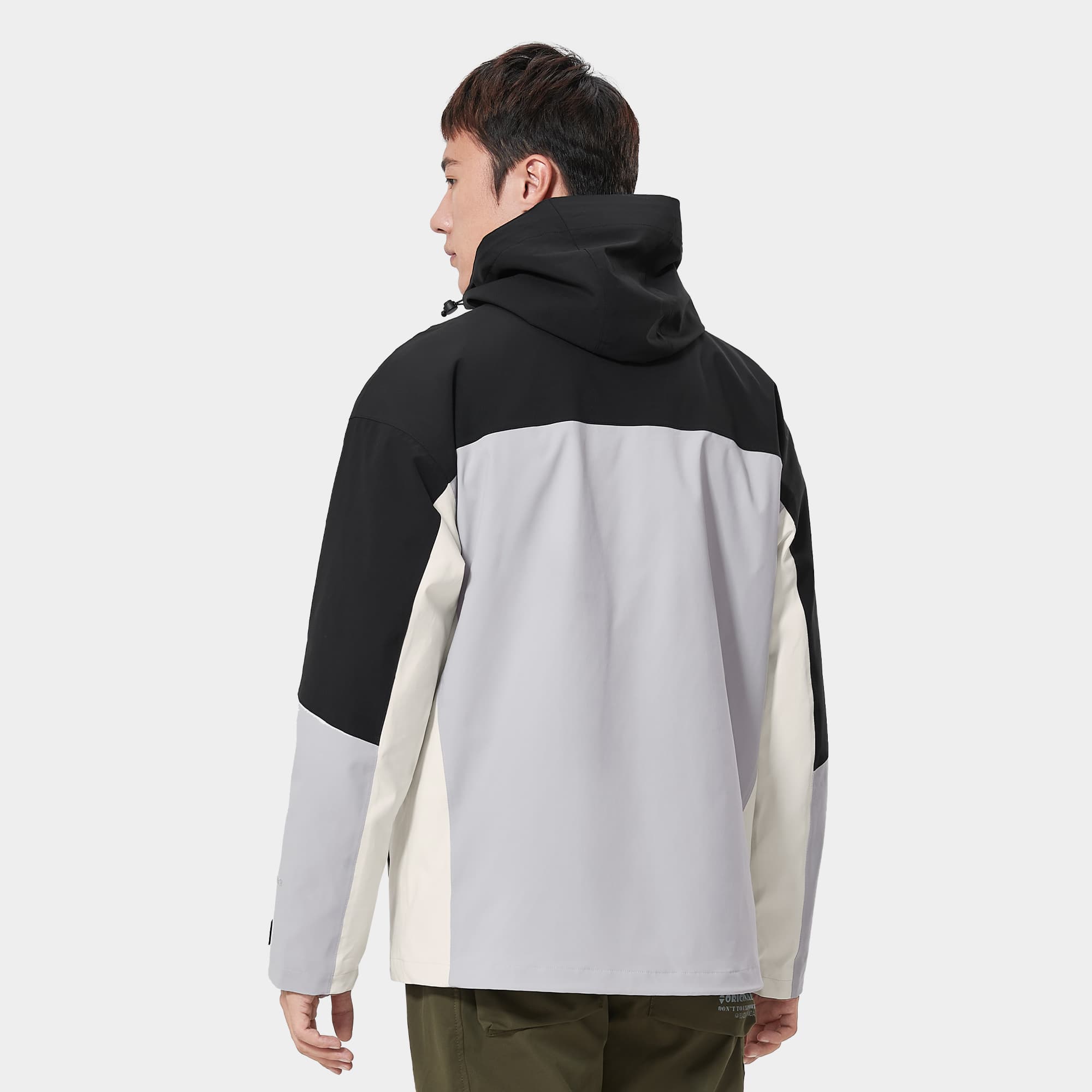 Коллекция Panda для походов на открытом воздухе Водонепроницаемая, ветрозащитная, термостойкая, дышащая, непромокаемая ветровка унисекс