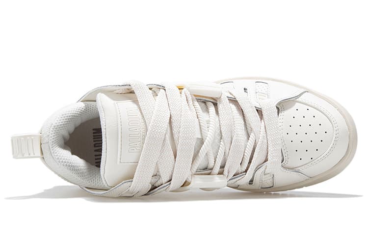 Palladium Pallablast Skate, устойчивая к скольжению, истиранию, дышащему покрытию, низкие повседневные туфли, мужские белые