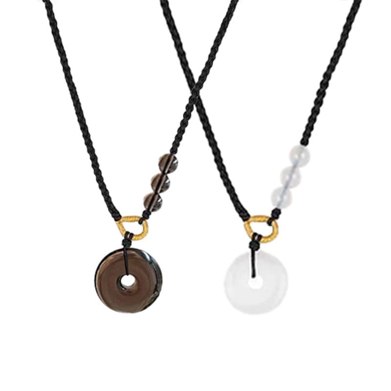 Ожерелья из белого агата PRP унисекс