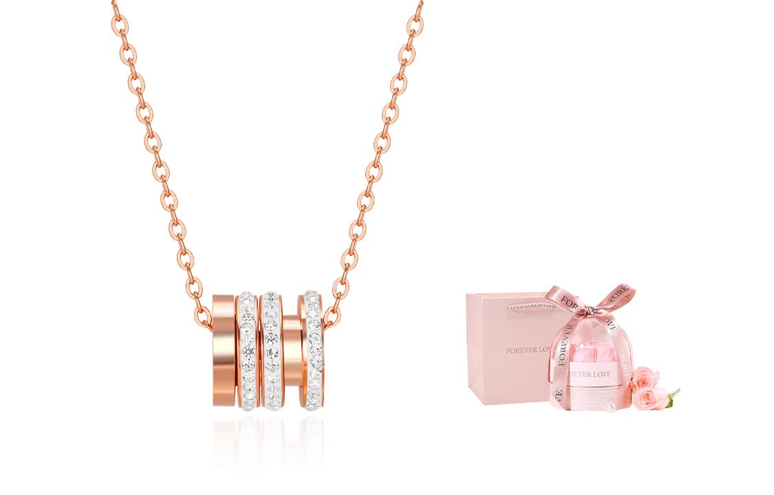 QIMEILA Ожерелья из медного сплава унисекс, разные цвета