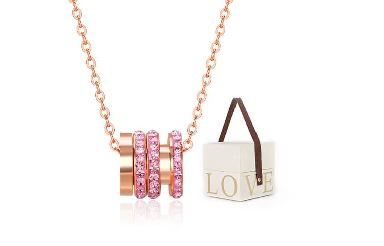 QIMEILA Ожерелья из медного сплава унисекс, разные цвета