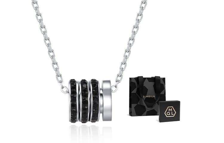 QIMEILA Ожерелья из медного сплава унисекс, разные цвета