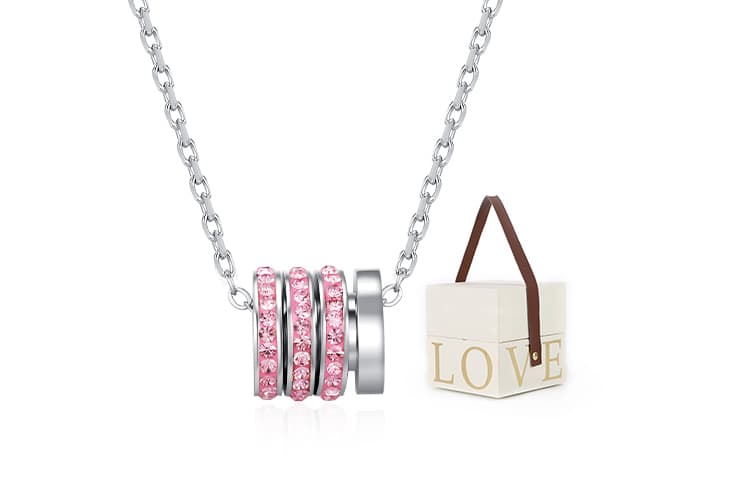 QIMEILA Ожерелья из медного сплава унисекс, разные цвета