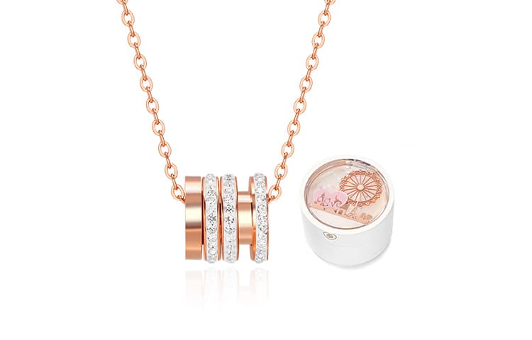 QIMEILA Ожерелья из медного сплава унисекс, разные цвета