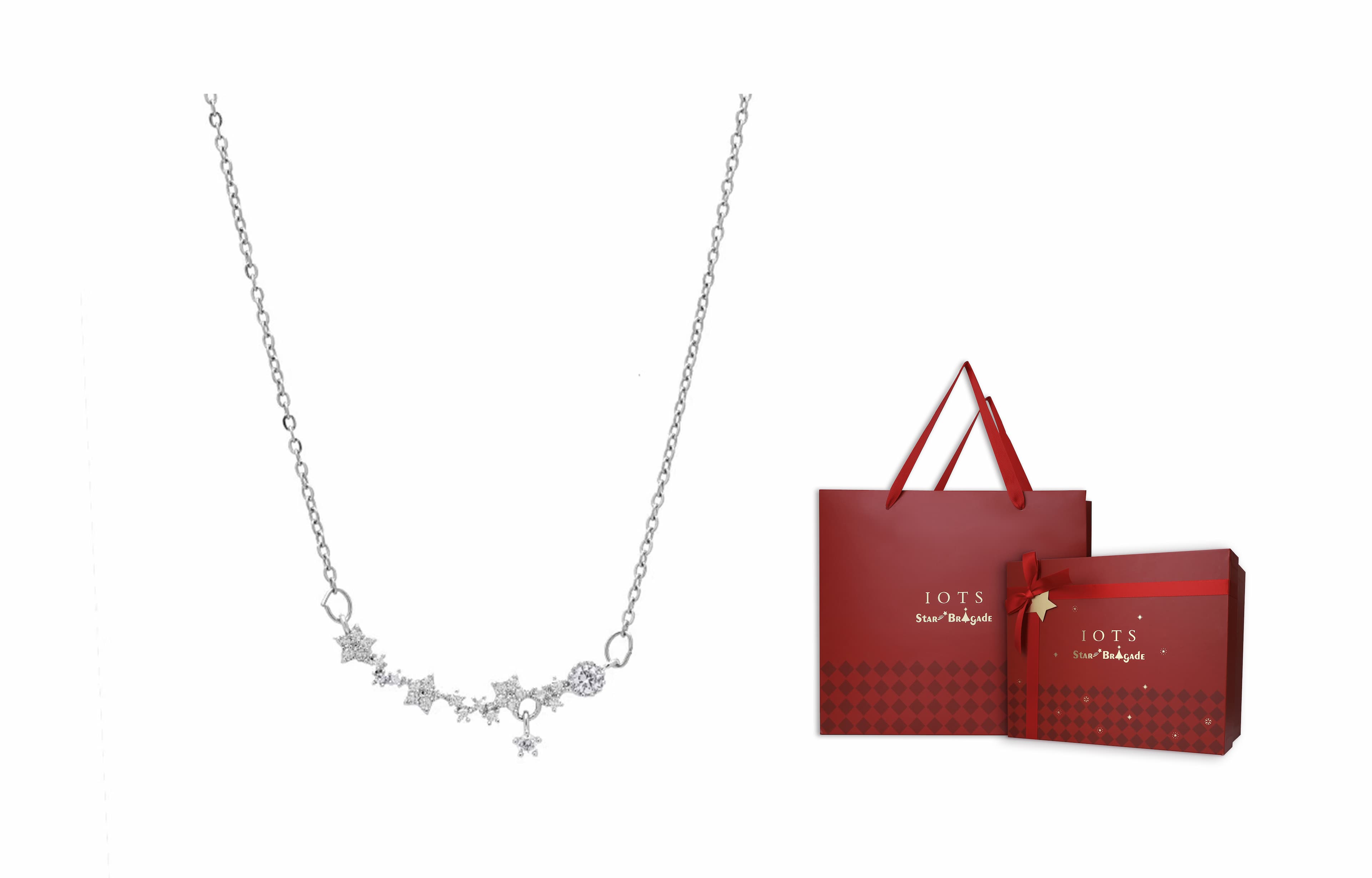 IOTS S925 Ожерелья женский подарок для лучшей подруги