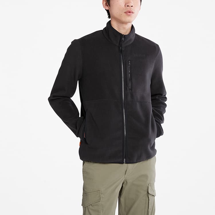 Мужские флисовые топы Timberland черные