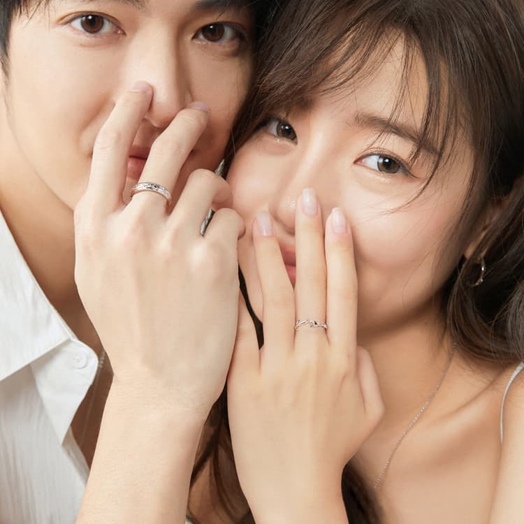 FANCI S925 Серебро с драгоценными камнями Кольца Унисекс