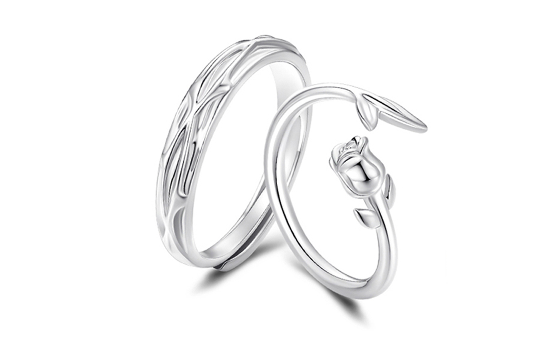 FANCI S925 Серебро с драгоценными камнями Кольца Унисекс