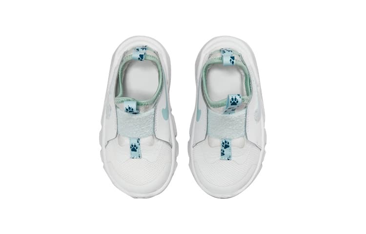 Nike Flex Runner 2 LIL Нескользящие и износостойкие дышащие низкие кроссовки Glacier Blue для младенцев и малышей