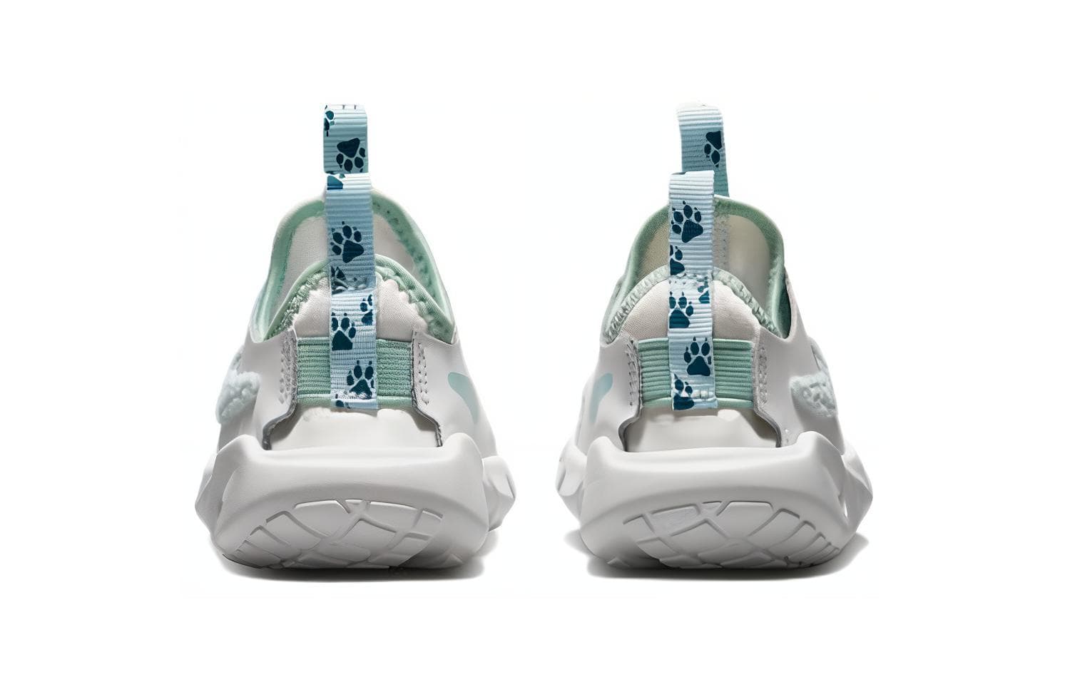 Nike Flex Runner 2 LIL Нескользящие и износостойкие дышащие низкие кроссовки Glacier Blue для младенцев и малышей