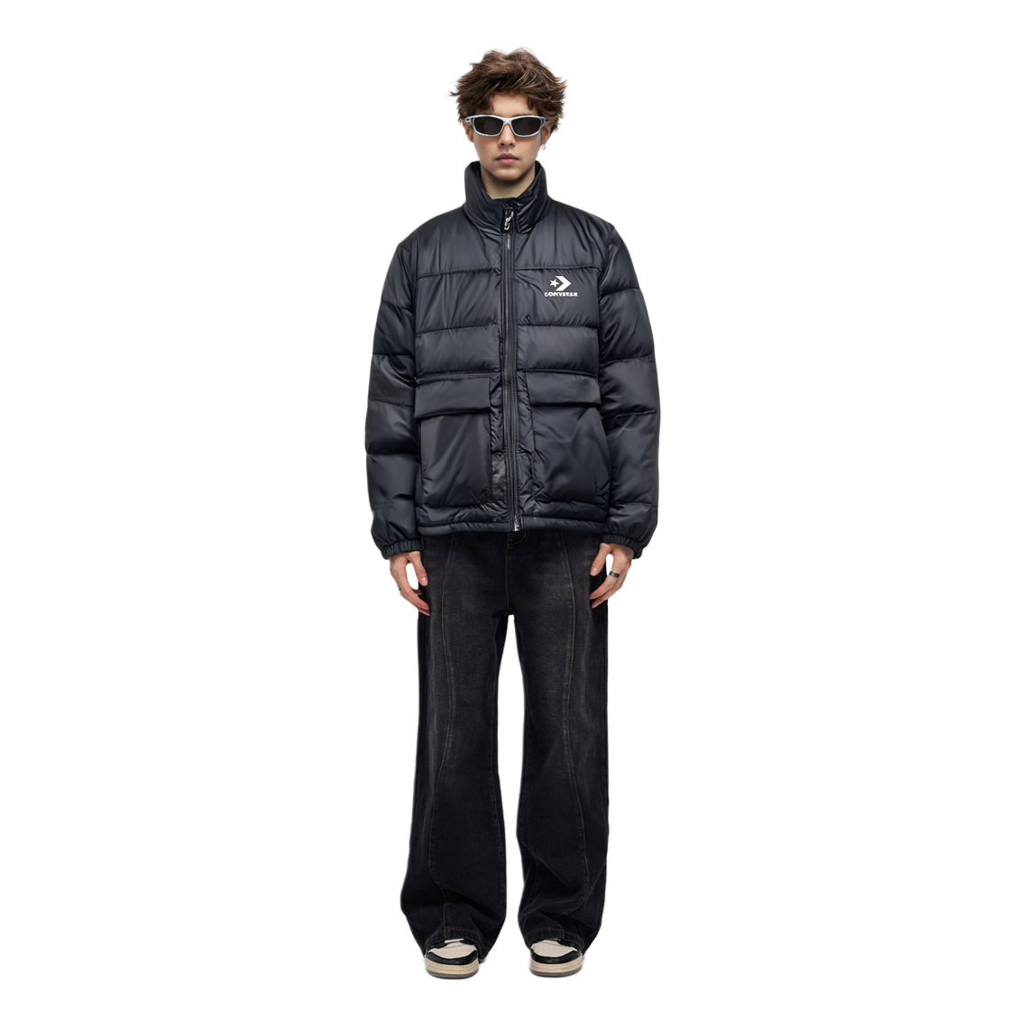 Пуховик Converse Мужской Черный