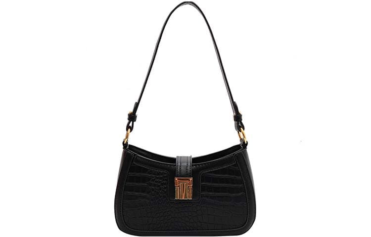 JANE KLAIN Сумка на плечо из искусственной кожи, обычная женская, черная