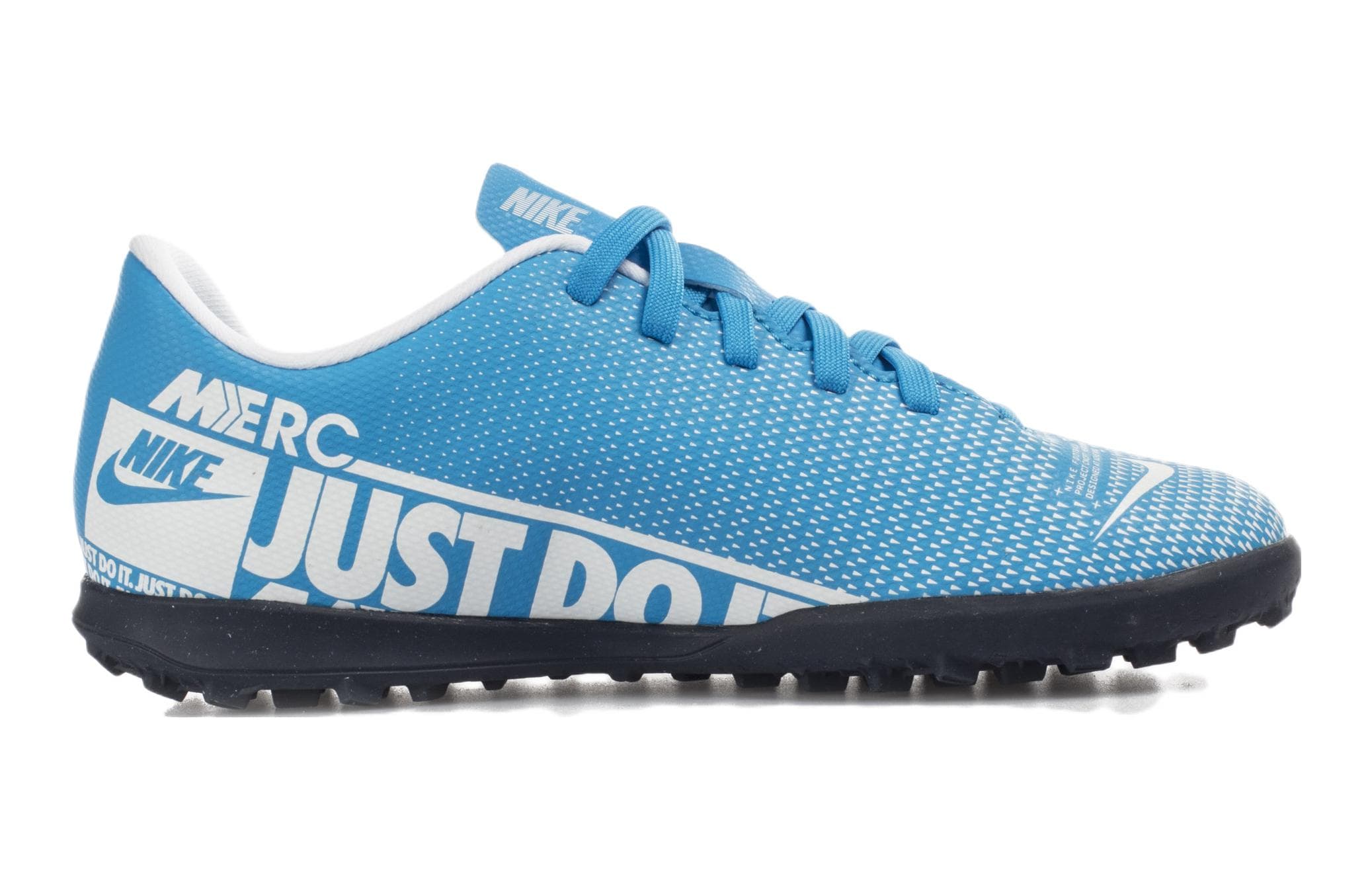 Детские футбольные бутсы Nike Mercurial Vapor 13 Low Top Синие детские