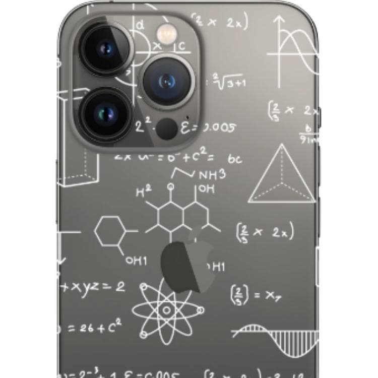 Совместимость SKinAT с Apple IPhone 14 Collection Confusion Mathematics Защитные пленки для сотовых телефонов из материала 3M