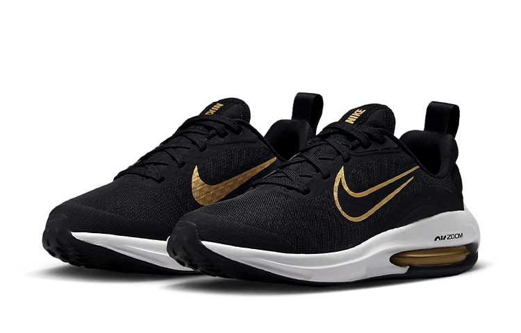 Nike Air Zoom Arcadia 2 Черный металлик Золотой GS