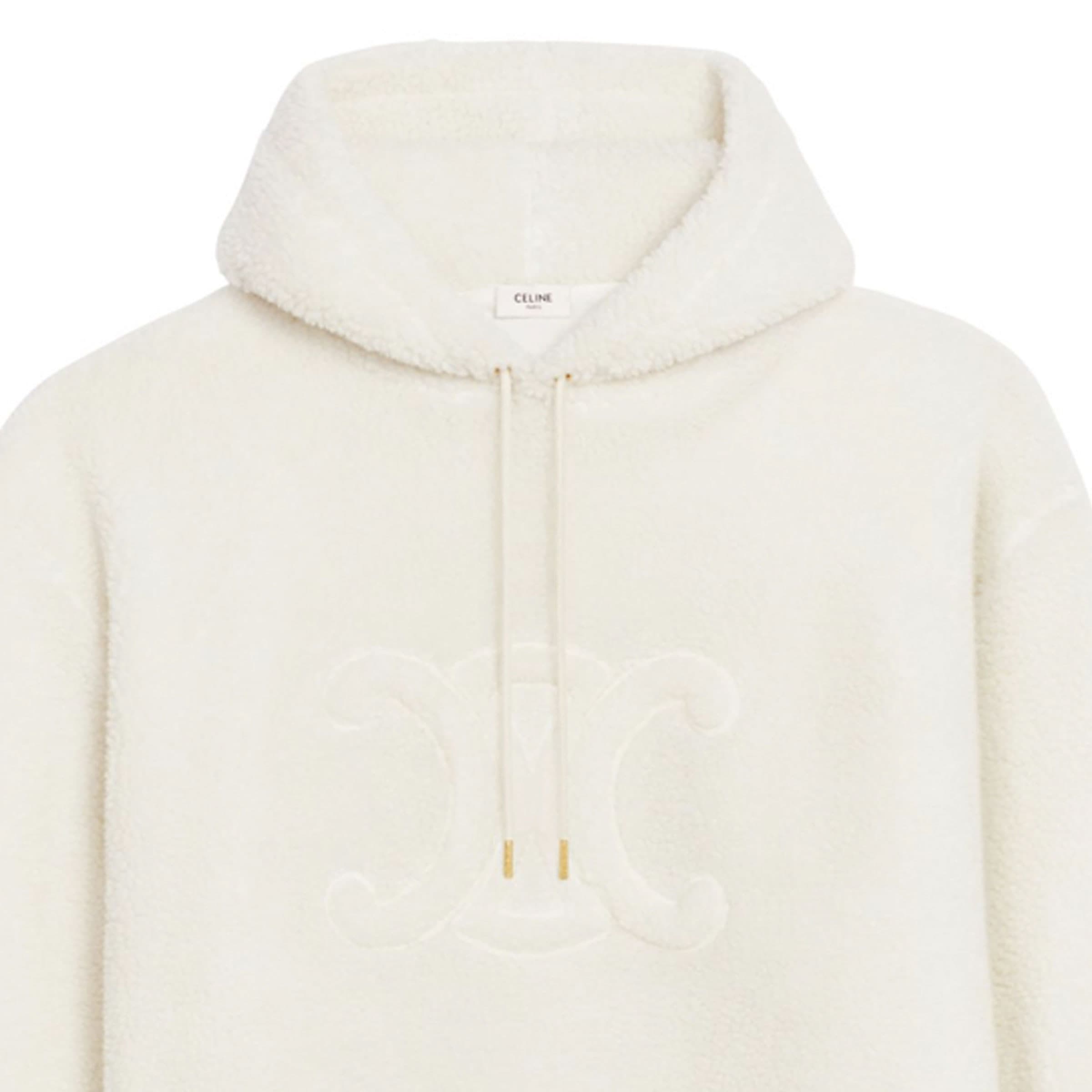 CELINE Толстовки женские цвета экрю