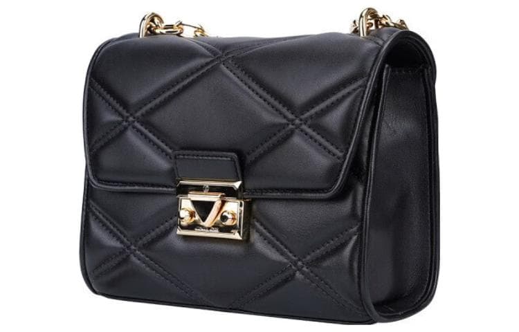 Сумка через плечо MICHAEL KORS из коровьей кожи, сумка через плечо, средняя женская, черная