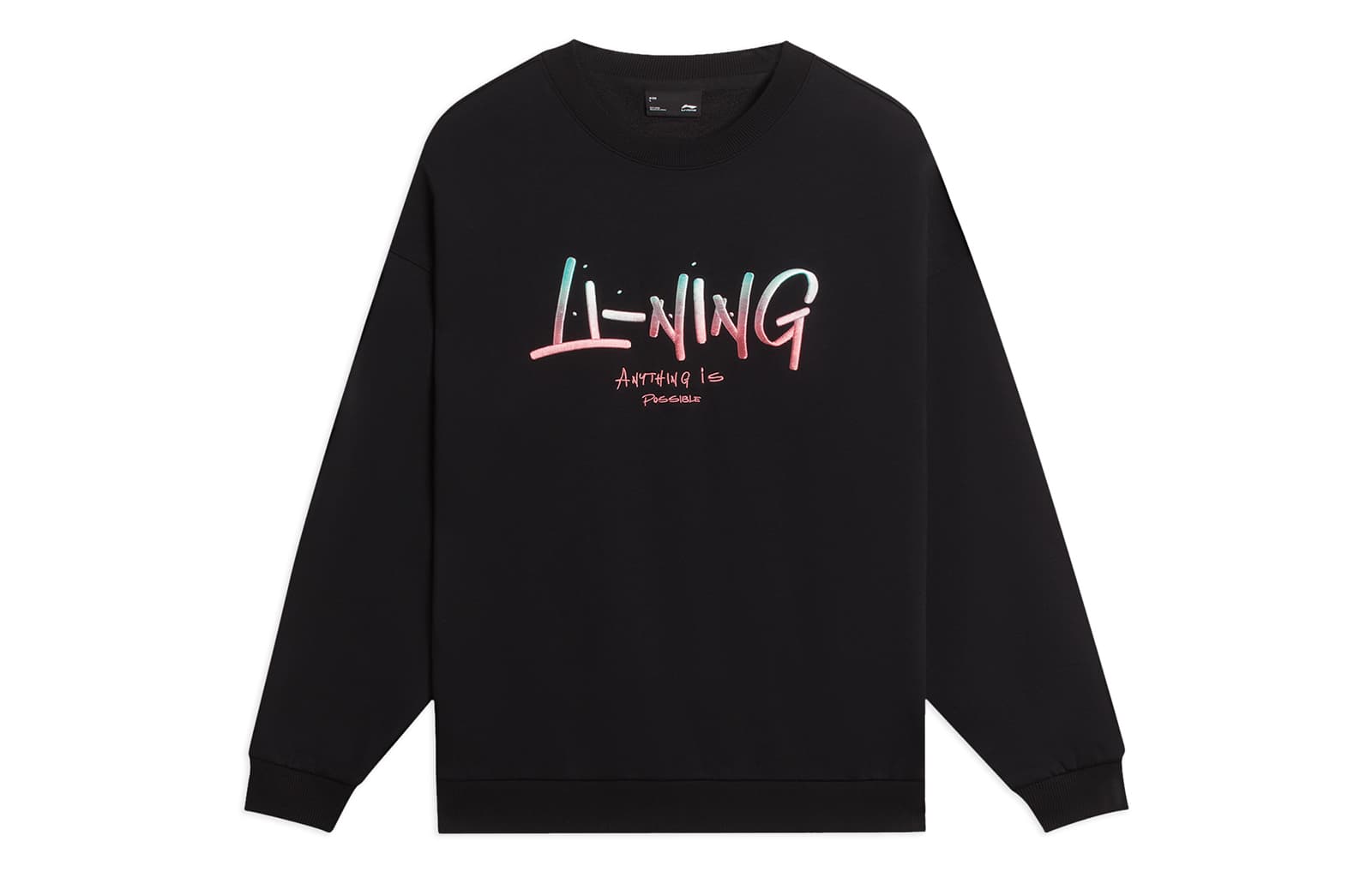 LiNing Sports Life Collection Sweatshirt Unisex Black
