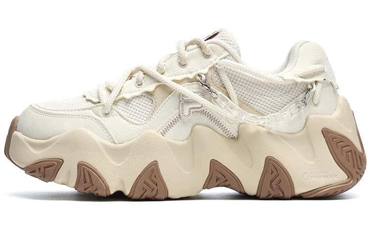 FILA FUSION Fashion Daddy Shoes 'White Beige' Women's