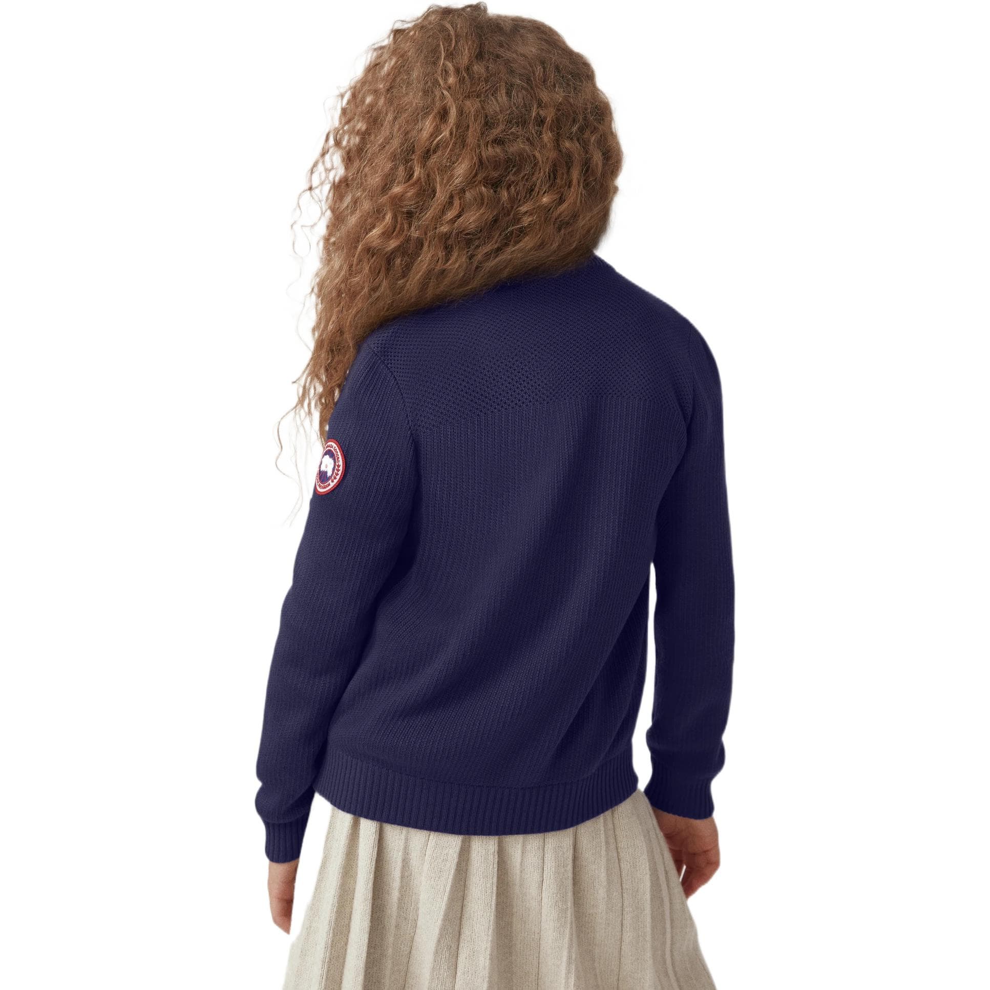 Пуховик Canada Goose Темно-синий Детский