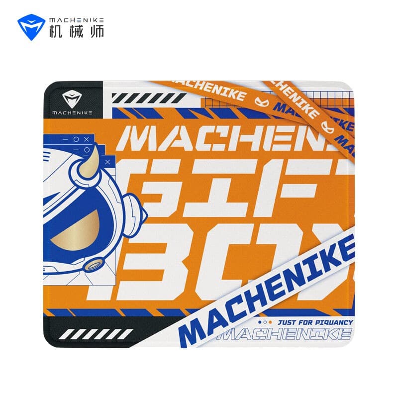 Набор ковриков для мыши MACHENIKE M210 с игровым кабелем, куриным пистолетом, эргономичными боковыми кнопками для киберспорта, для офиса и ноутбука