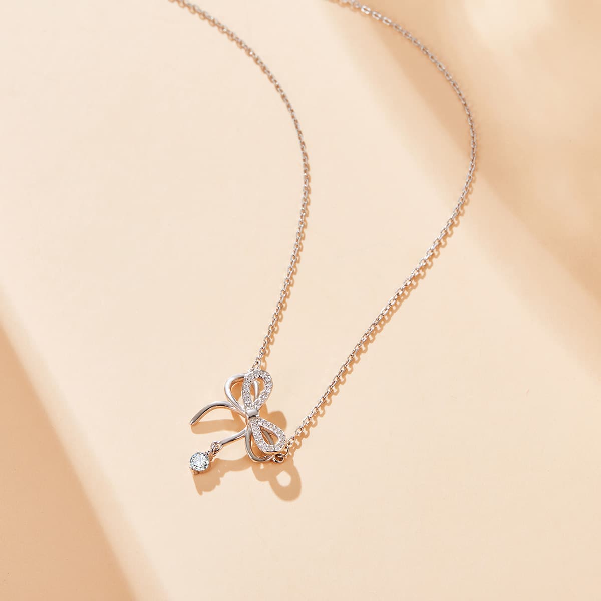 Ожерелья из стерлингового серебра 925 пробы DAISY BEAUTY, женские серебряные