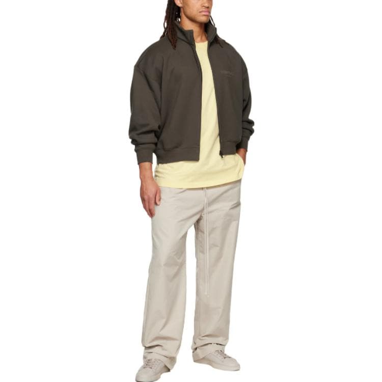 Куртка Fear Of God Essentials Унисекс Серый Черный