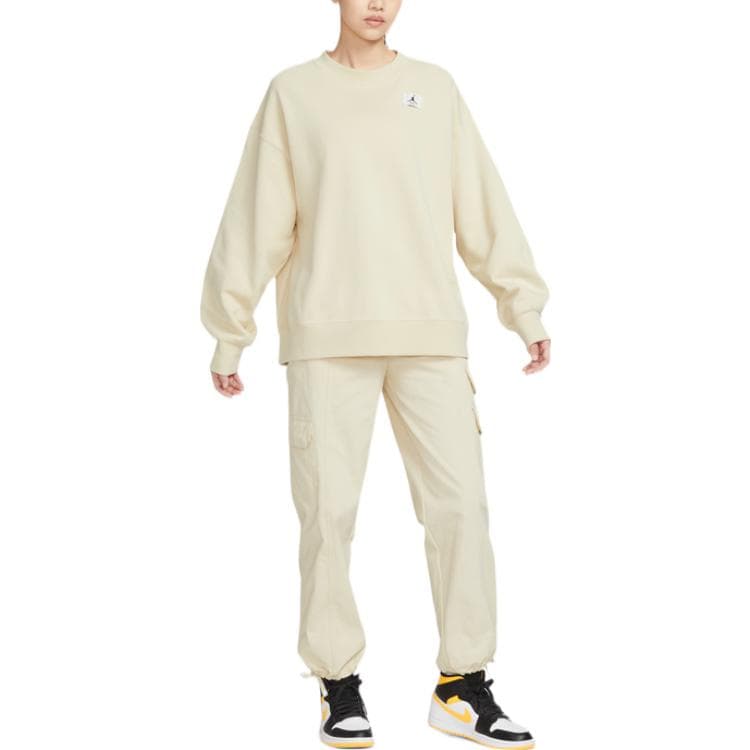 Женские толстовки Jordan Flight цвета экрю