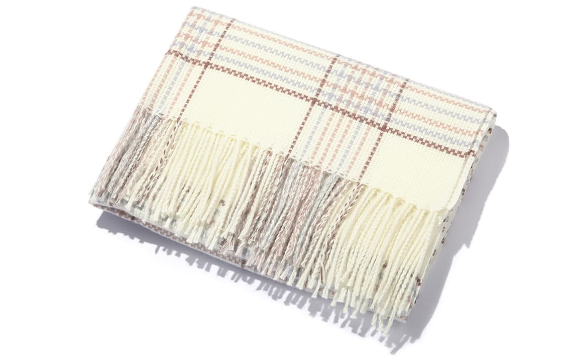 Clect полиэстеровые вязаные шарфы женские белые