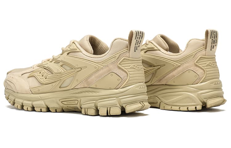 Saucony Cohesion Armor Износостойкие и легкие кроссовки с низким верхом унисекс, песочная специальная подарочная коробка