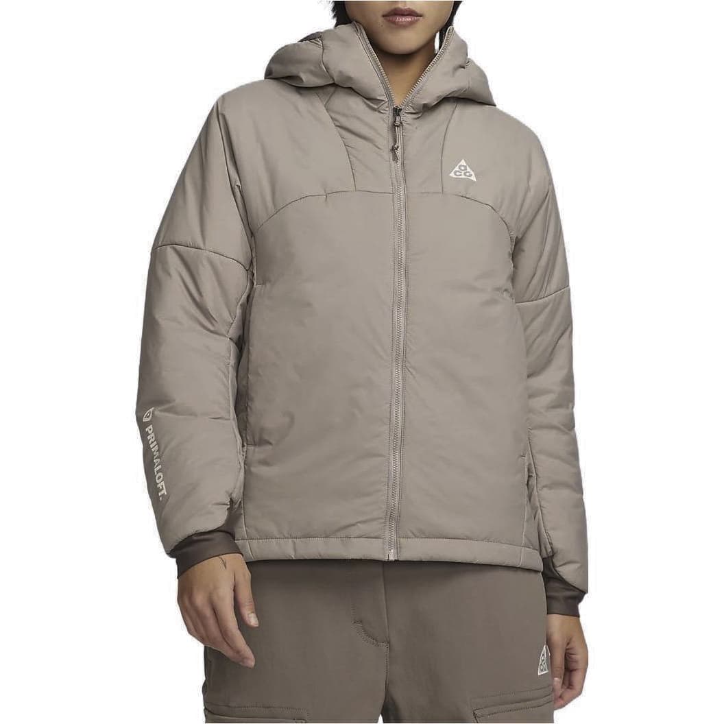 Куртки Nike женские серо-коричневые