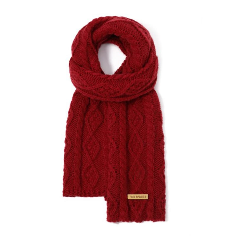 FREE RABBITⅡ Вязаные шарфы унисекс