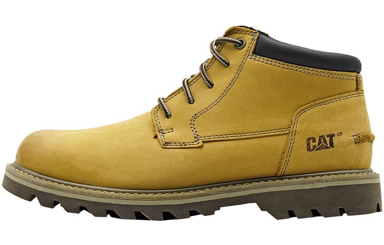 CAT Doubleday Ankle Length Outdoor Boots Unisex Yellow