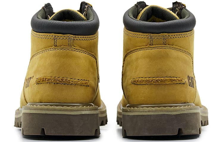 Уличные ботинки CAT Doubleday до щиколотки унисекс, желтые