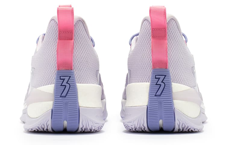 361° Big3 3.0 Pro Dinwiddie PE износостойкие нескользящие высокие баскетбольные кроссовки мужские гиацинтовый фиолетовый