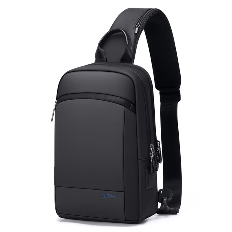 Оксфордская сумка для ноутбука GOLF, сумка через плечо, сумка через плечо, поясная сумка, слинг-сумка Туба мужская черная